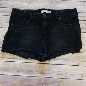 NO BOUNDARIES DENIM SHORTS SZ 13